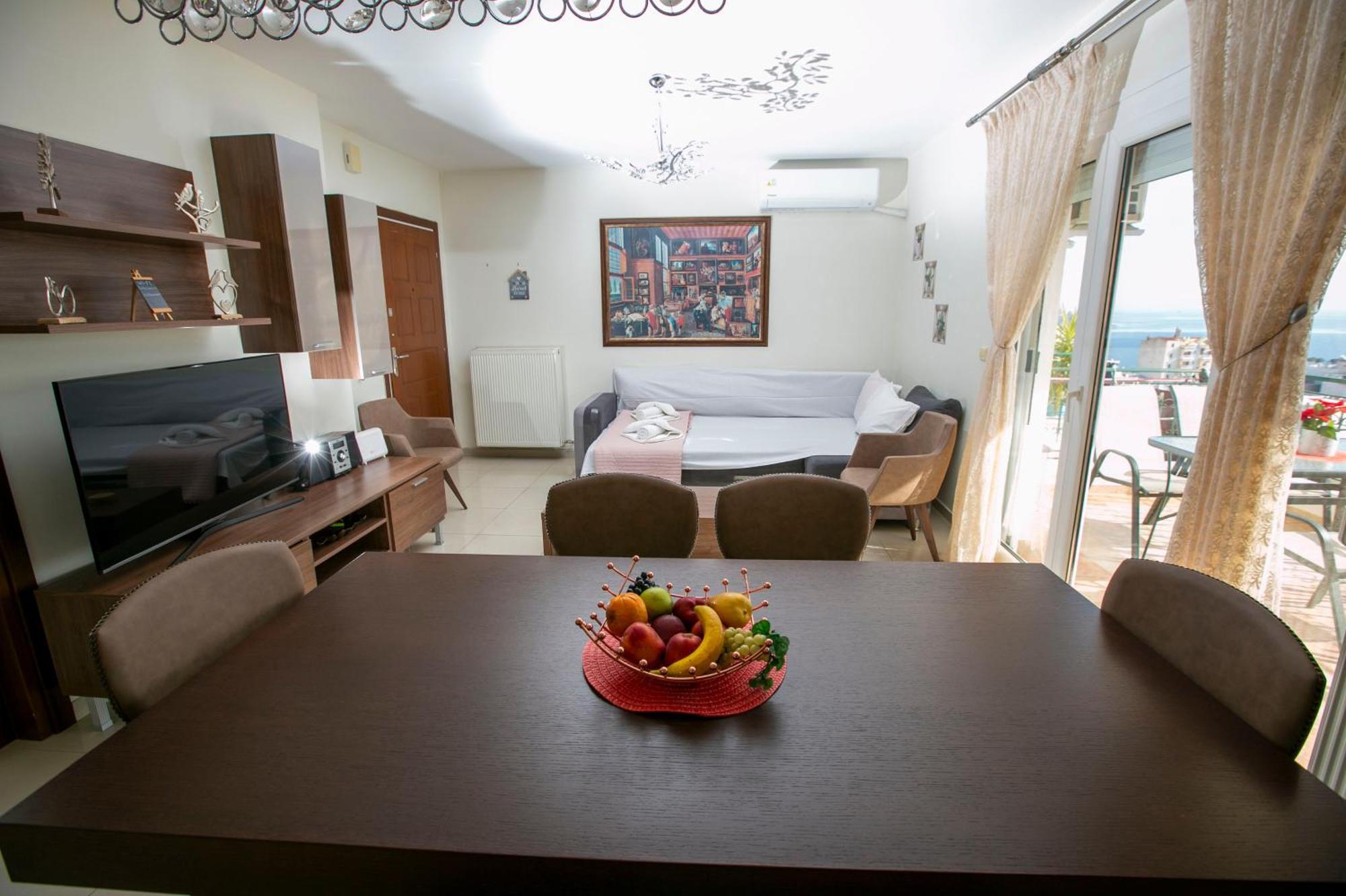 Kathys Sea View Apartment Kavala Exteriér fotografie
