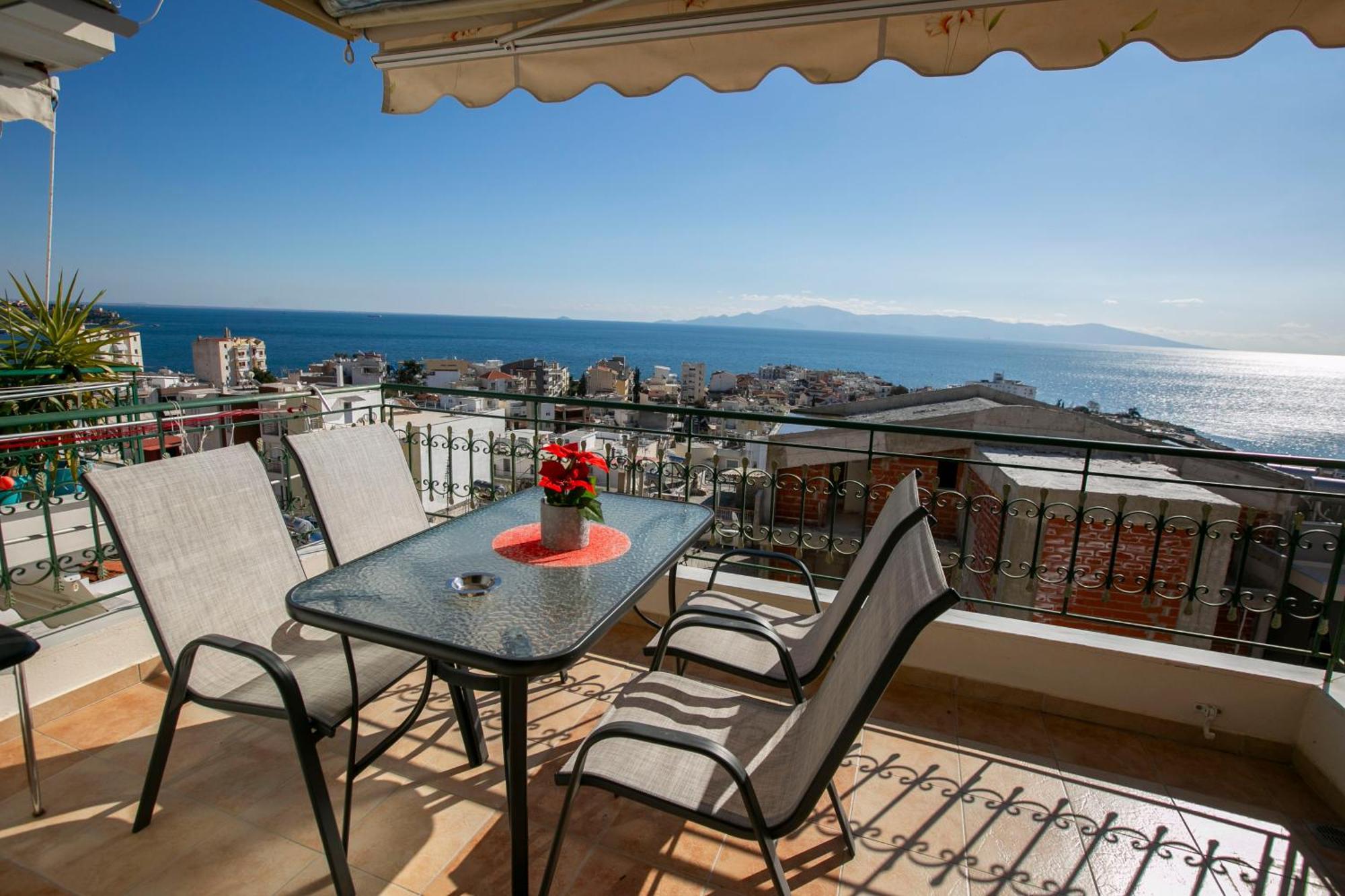 Kathys Sea View Apartment Kavala Exteriér fotografie